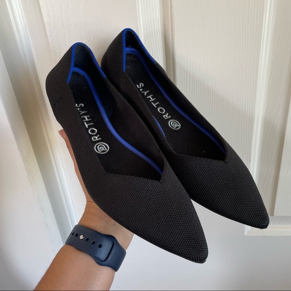 Rothy's Shoes - Rothy’s The Point Flat Black Size Women's 9.5